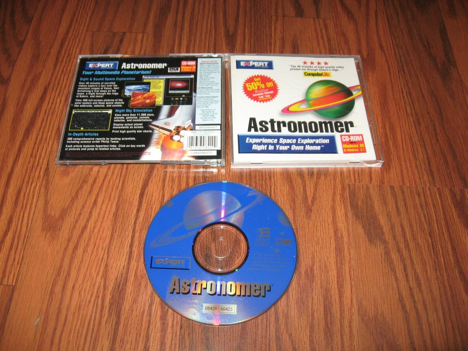 Astronomer (PC, 1995) Mint CD-ROM Game