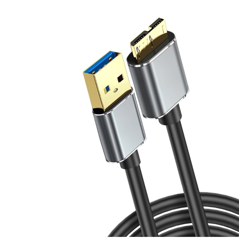 Fast Speed USB 3.0 To MicroB Data Cable for Hard Drive