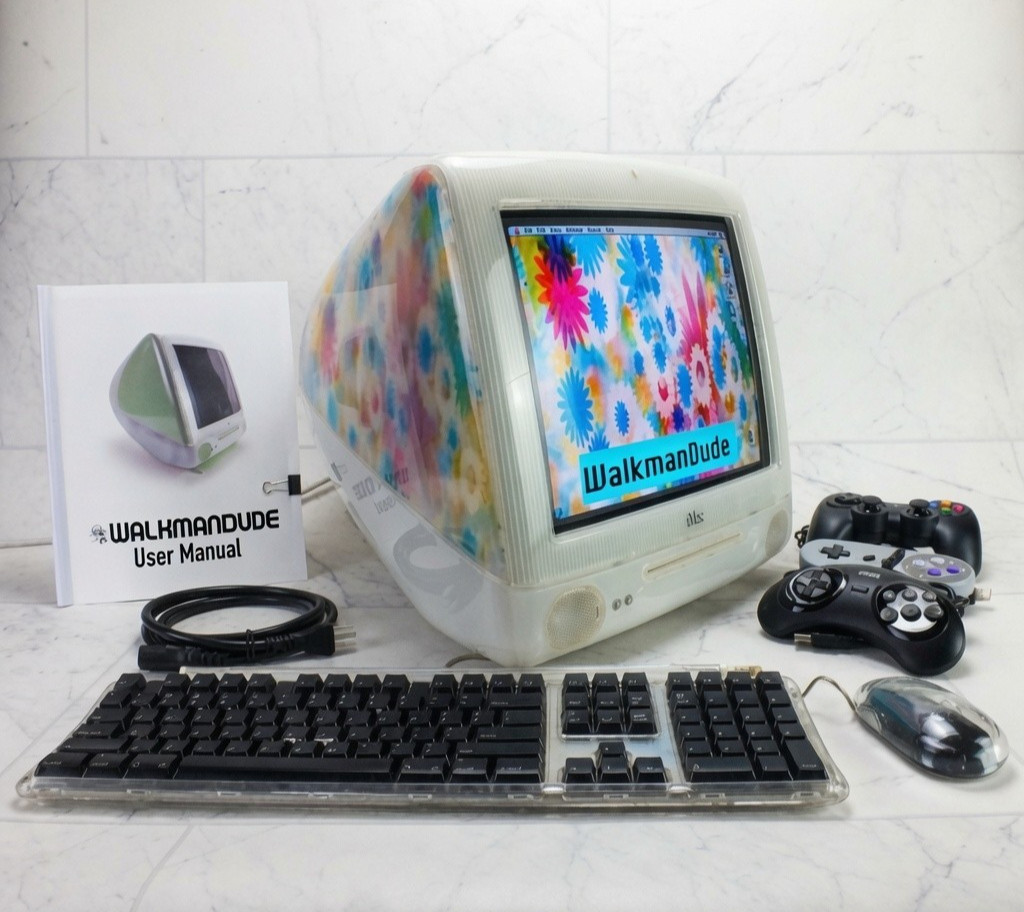 Apple iMac G3 Flower Power - 600Mhz 1GB RAM 128GB SSD | Refurbed & Maxed Out