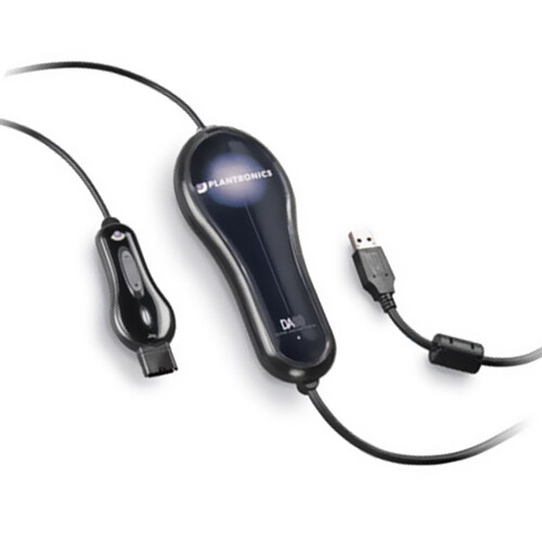Plantronics DA60 USB Adapter with QD Plug for POLY HW series Headset to Computer