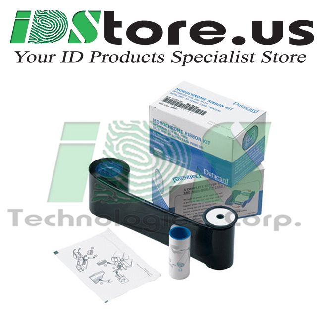 New Datacard 532000-006 Silver Monochrome Ribbon - 1500 prints