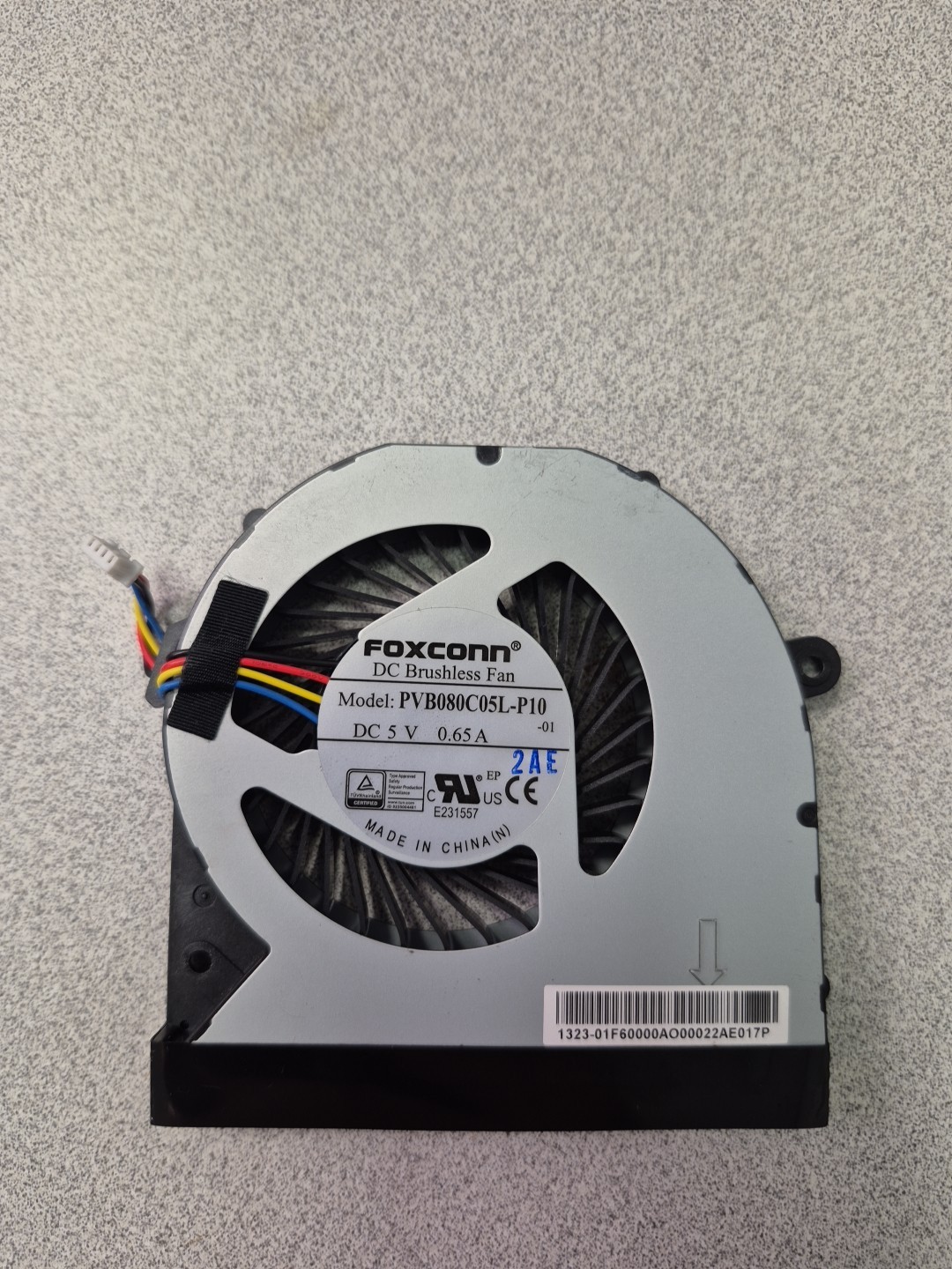 Foxconn DC Brushless Fan Model Pvb080c05l-p10