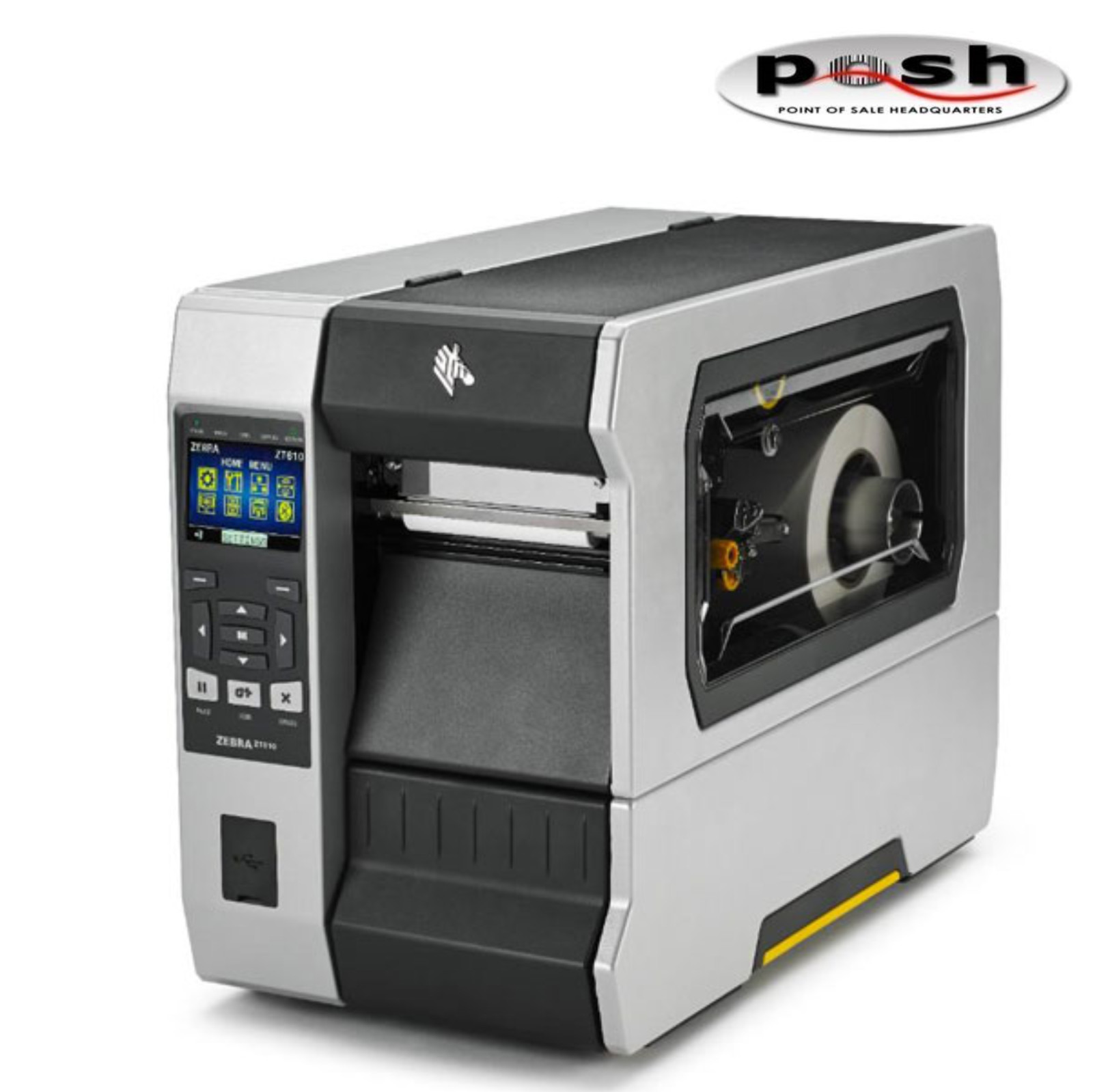 NEW Zebra ZT61043-T01E100Z ZT610 300 DPI Thermal Label Printer Wi-Fi 6 USB