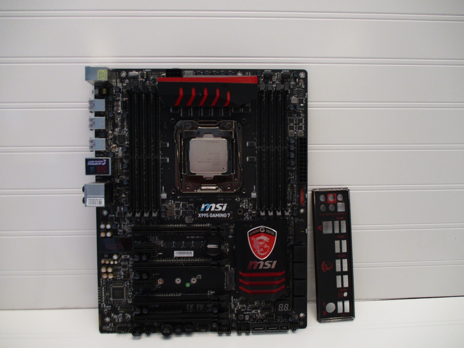 MSI X99S GAMING 7 MOTHERBOARD SOCKET LGA2011-3 WITH Intel Core i7-5820K READ