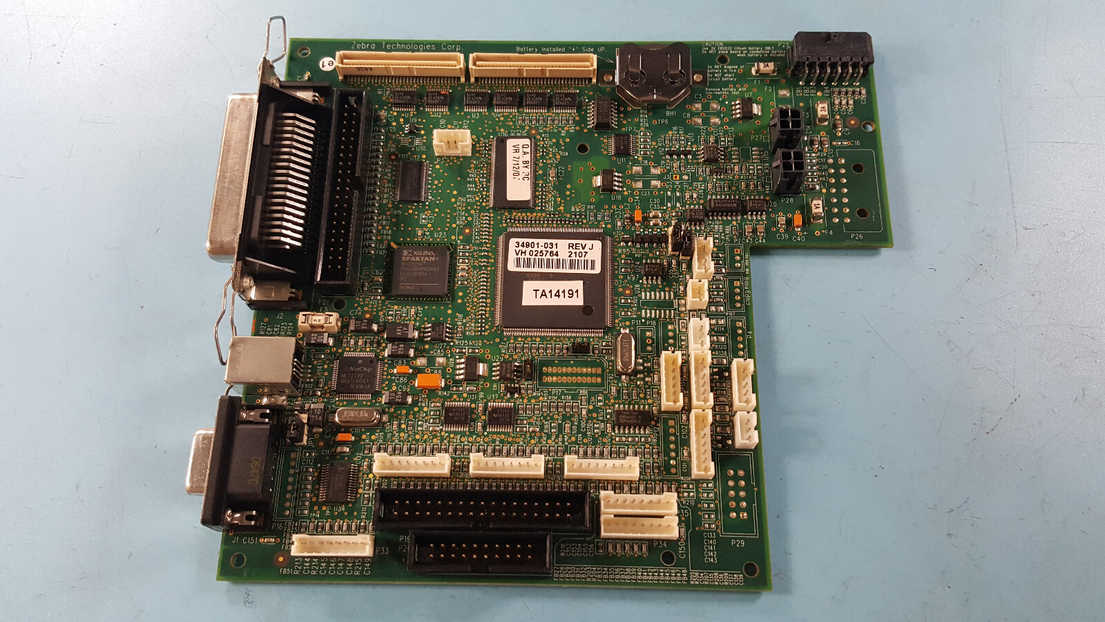 Zebra 34901-031 / 34901-100 Main Logic Board