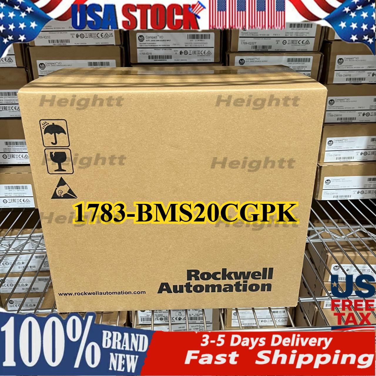 AB Cisco Stratix 5700 Ethernet Managed Switch 1783-BMS20CGPK NEW US Free Tax
