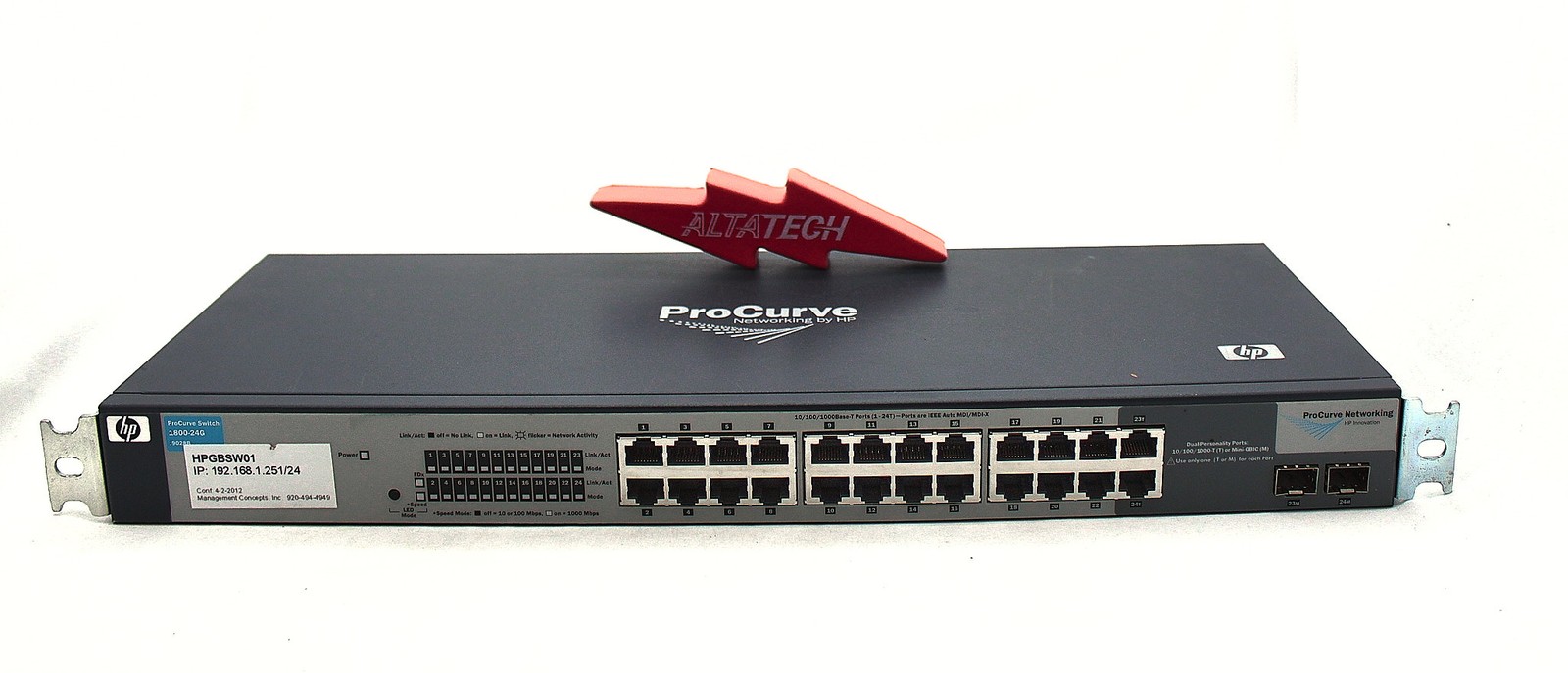 HP J9028B HP Procurve 1800-24G Switch