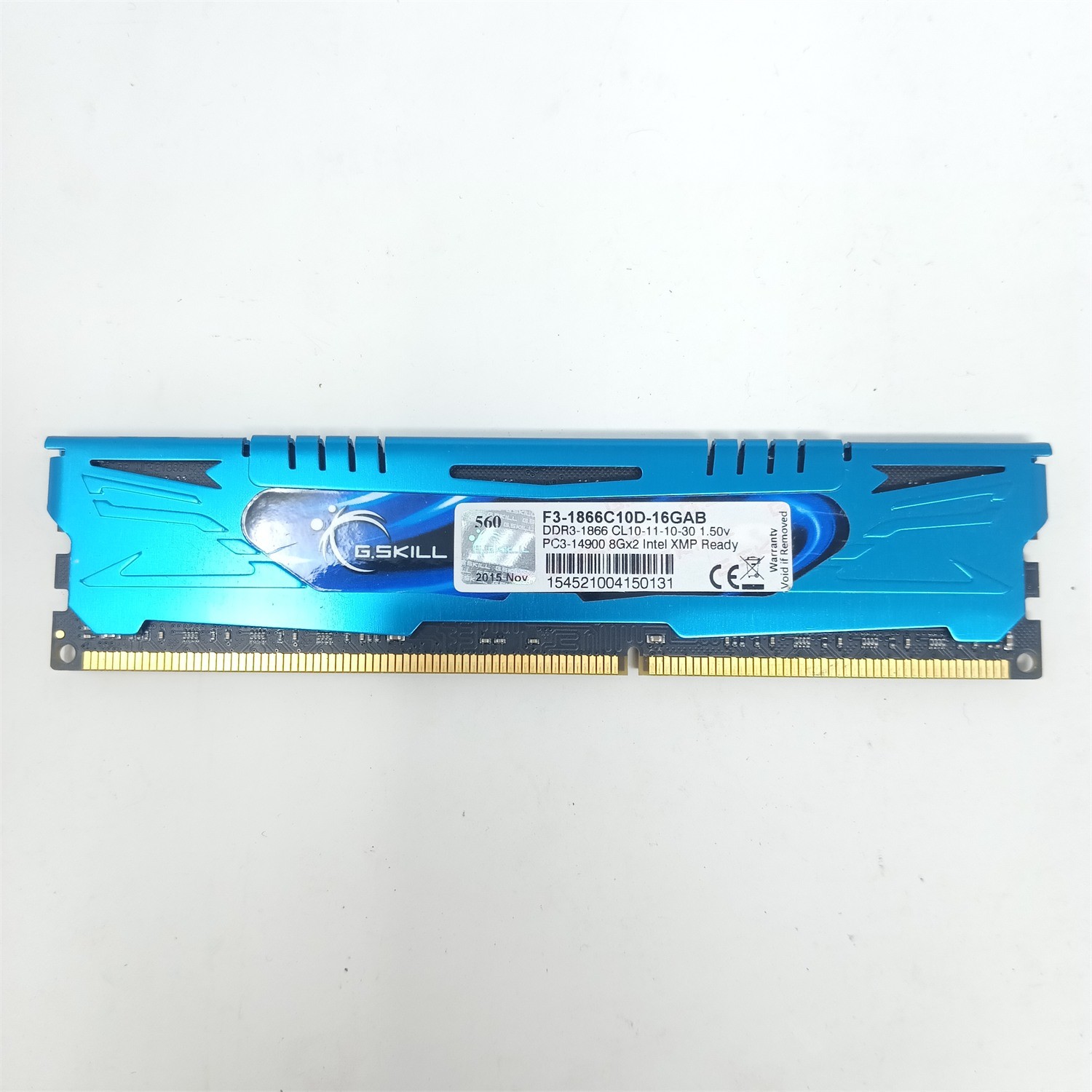 G.Skill Ares 8GB DDR3-1866 PC3-14900 Desktop RAM F3-1866C10D-16GAB Single