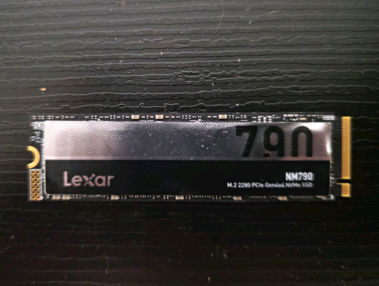 Lexar NM790 4TB M.2 2280 NVMe PCIe Gen4x4 Internal SSD PC Black