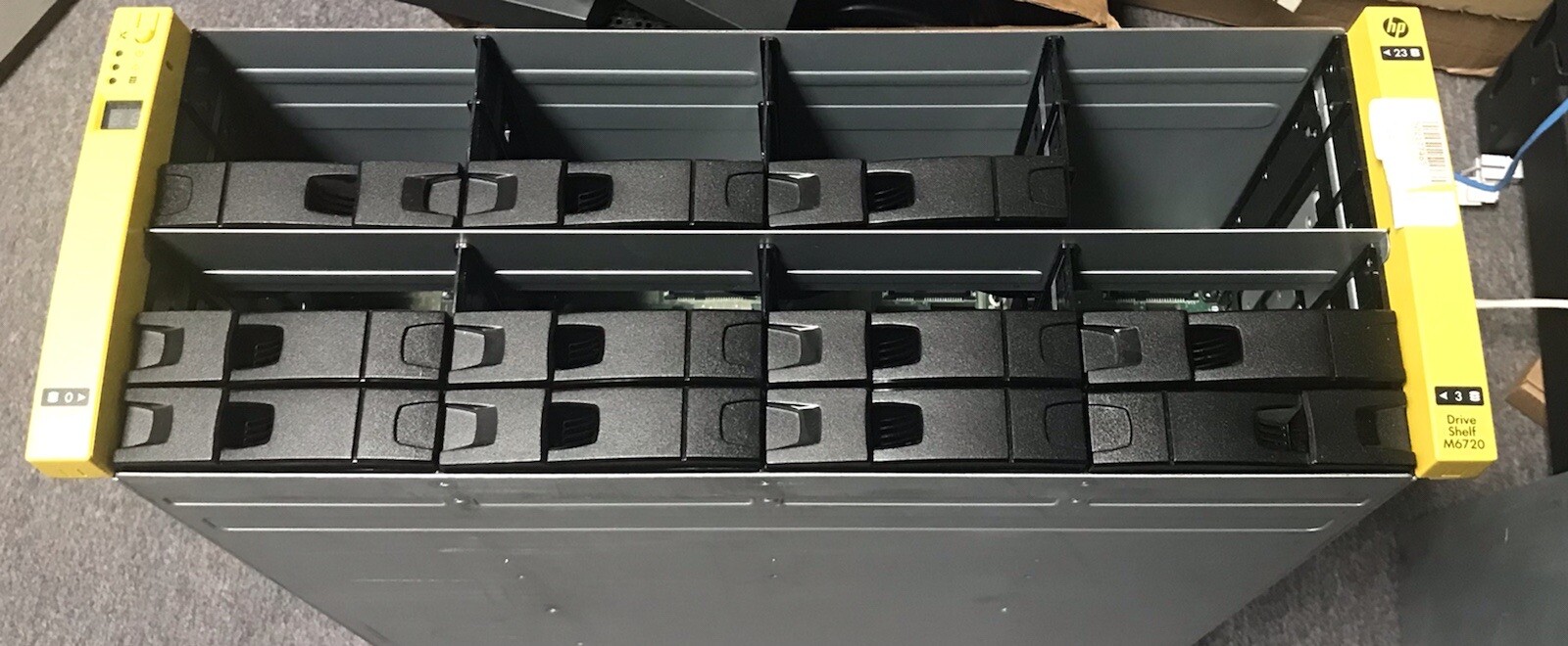 HP M6720 3.5" 4U SAS DRIVE ENCLOSURE QR491-63001 683233-001 QR491-63012 QR491A