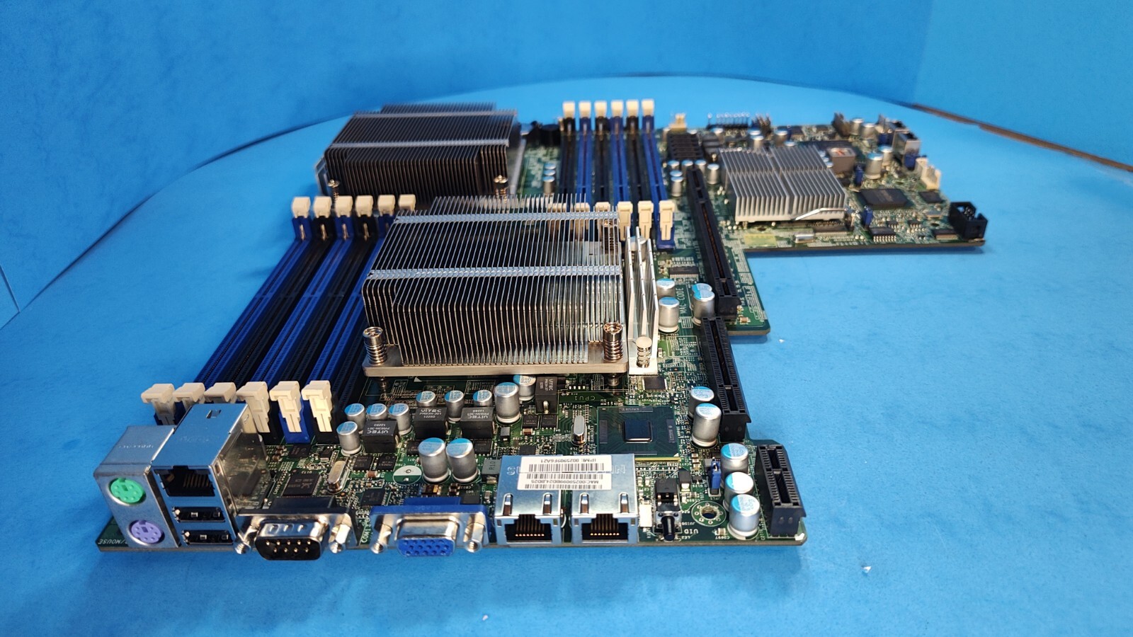 SuperMicro 1U Rackmount Server Dual LGA1366 Xeon E5630 DDR3R Motherboard X8DTU-F