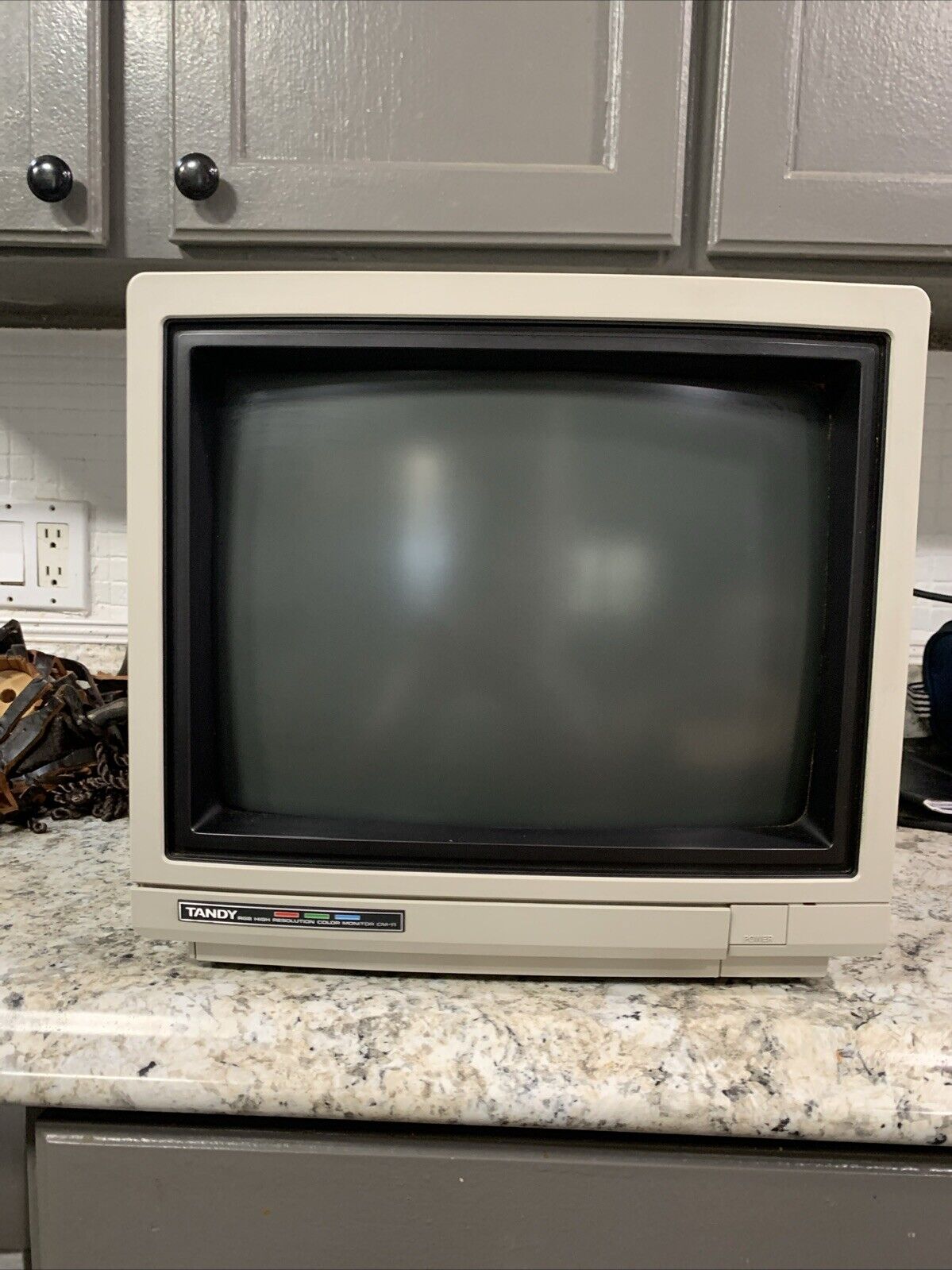 Vintage Tandy CM-11 13” CGA Color Monitor, Beautiful Condition