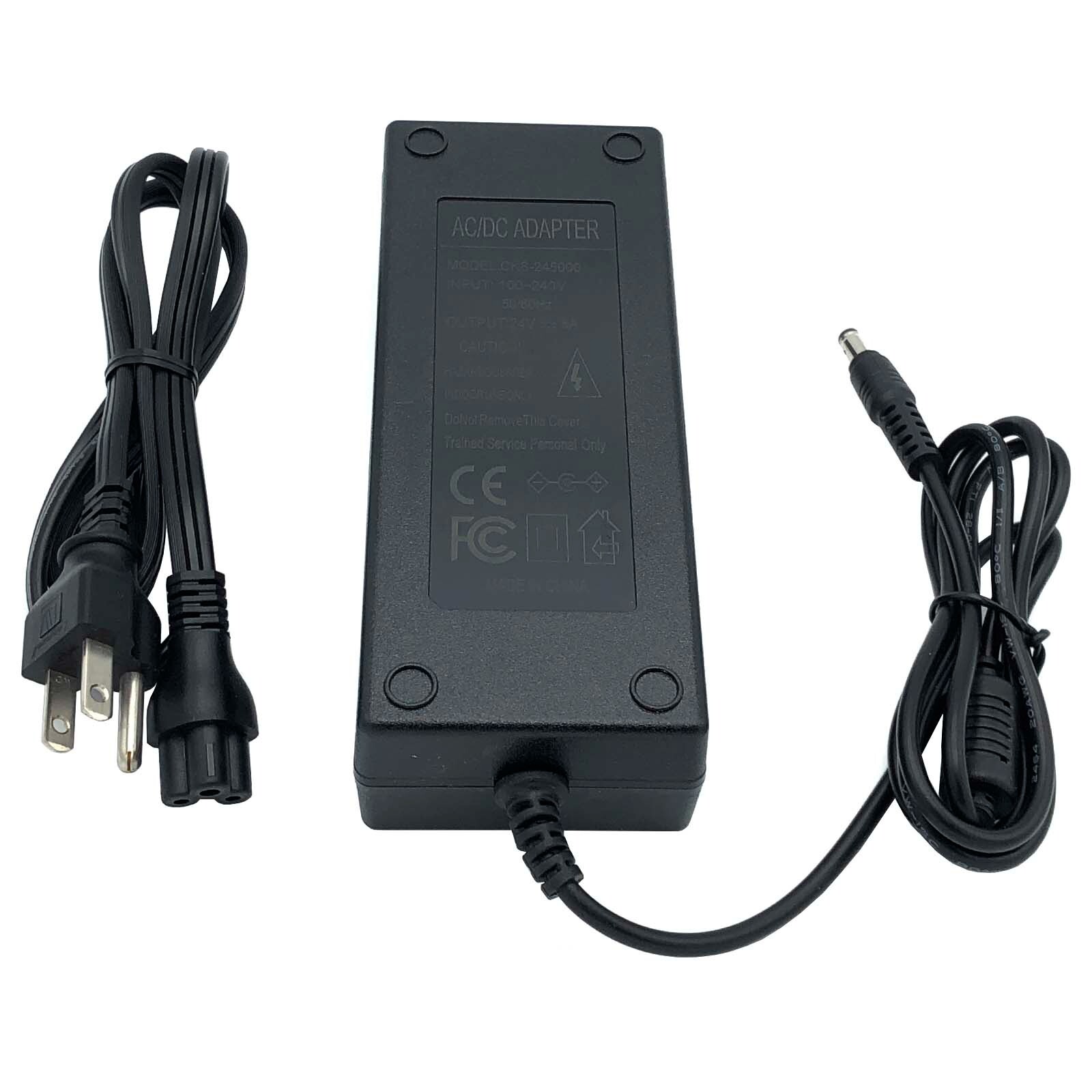 24V Power Supply Adapter for Fargo HID DTC1000 DTC1250e DTC4000 ID Card Printer
