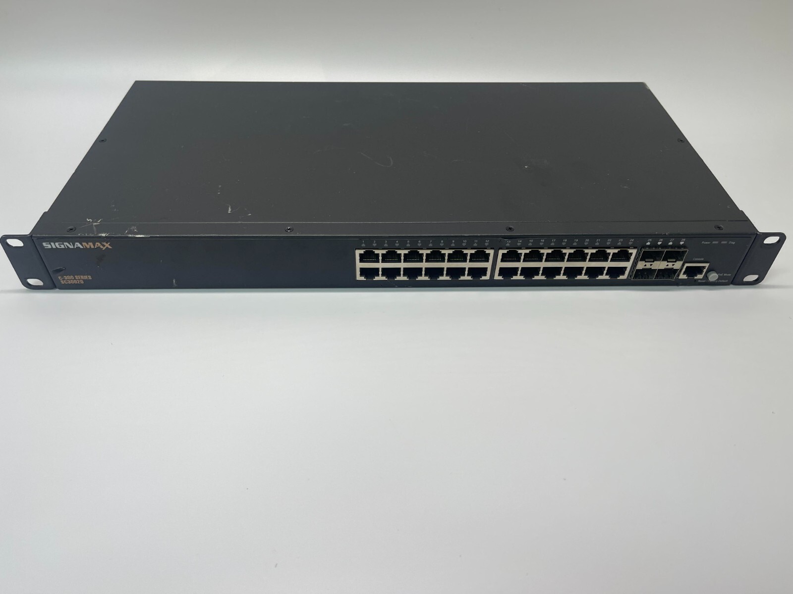 Signamax SC30020 C-300 24 Port Gigabit PoE+ Full Power Managed Ethernet Switch