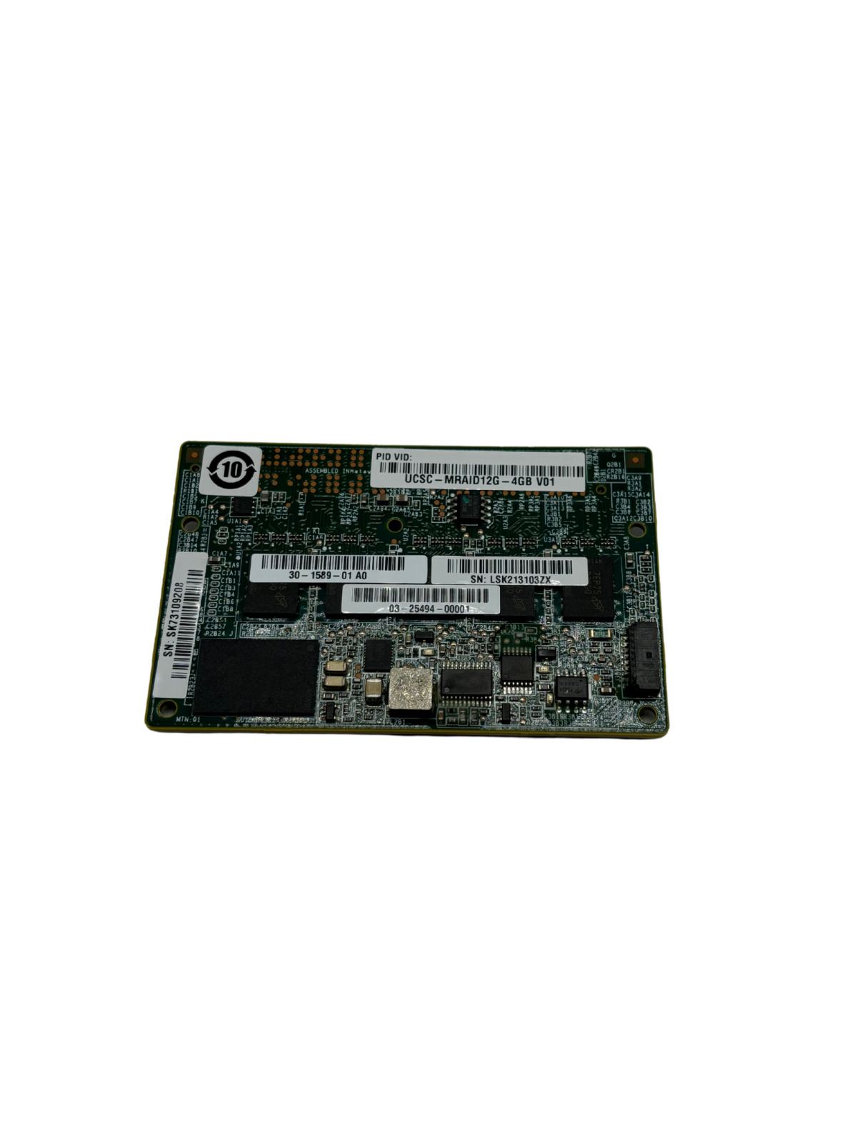 Cisco UCSC-MRAID12G-4GB 4GB 12Gbps SAS Raid Controller Cache w60