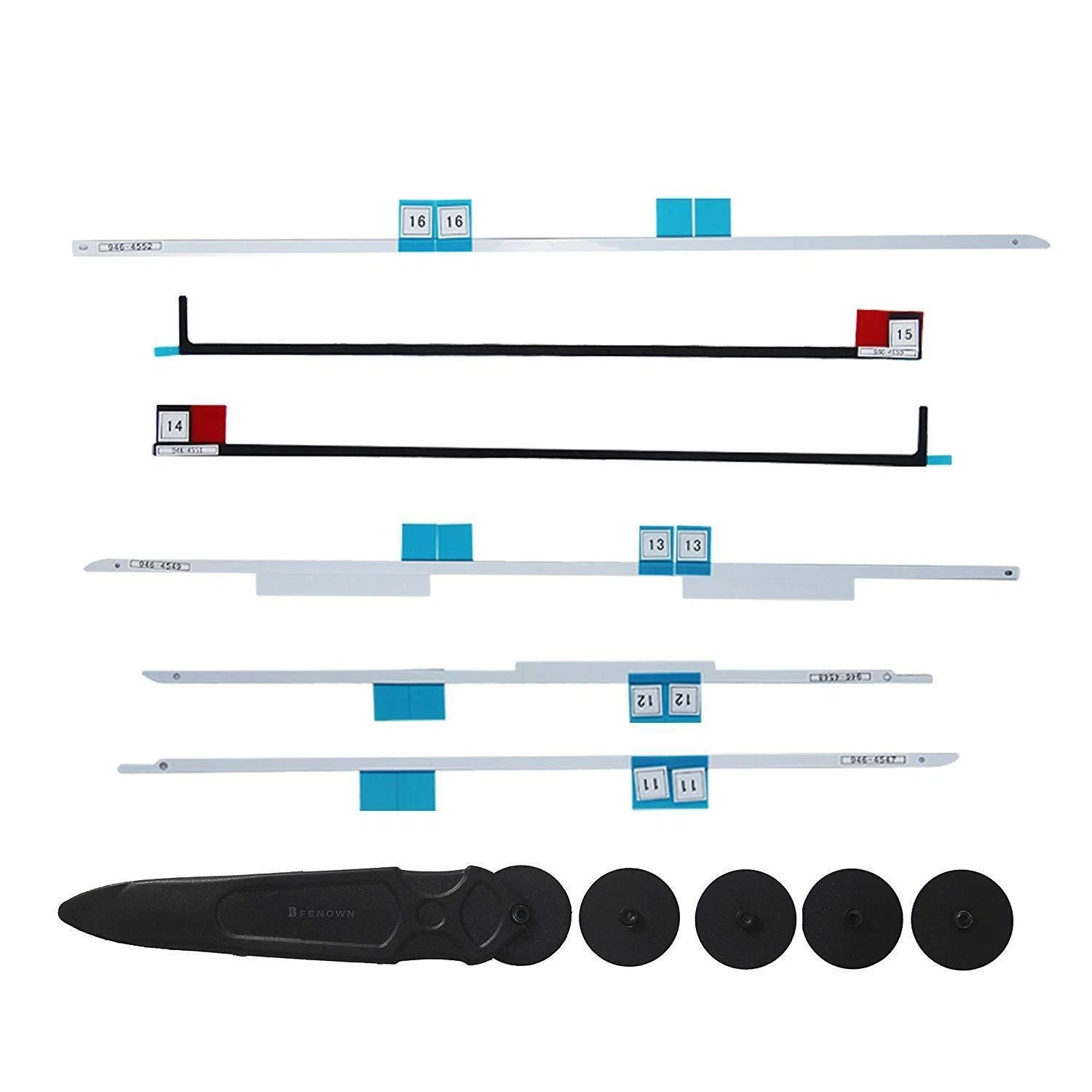 for iMac 27" A1419 Series LCD Screen Adhesive Tape Strips Opening Wheel Tool Kit