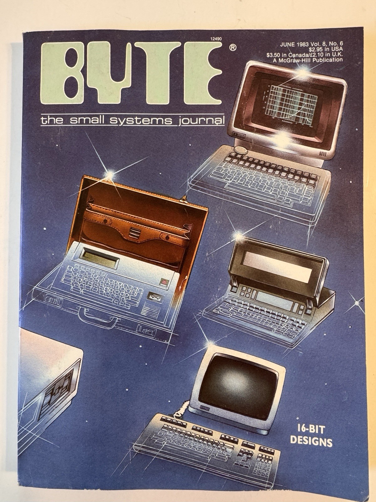 BYTE Small Systems Journal Vol 8 No 6 June 1983 VTG Computer Magazine MS-DOS ads