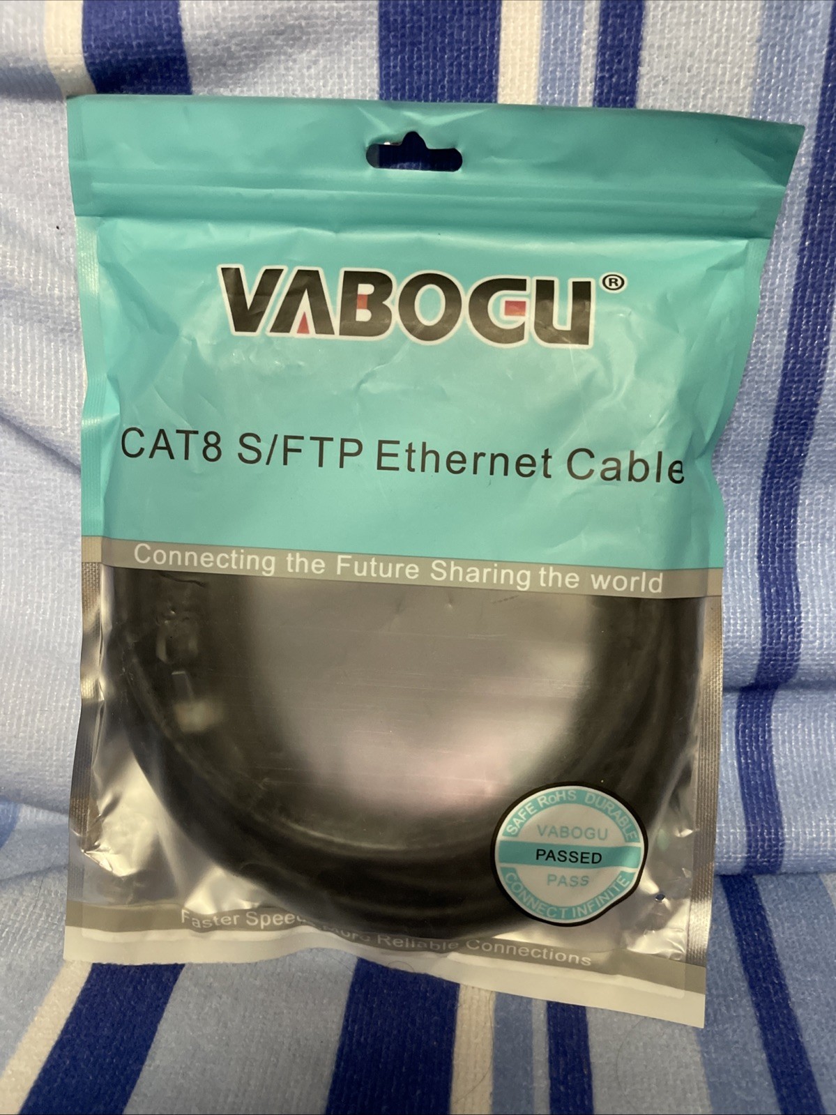 Vabogu Cat 8 S/FTP Ethernet Cable - 10 Ft - New