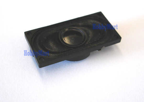 Micro 40 x 20mm Laptop Rectangle Frame Selvage cone Speaker 8 Ohms 2.0 W