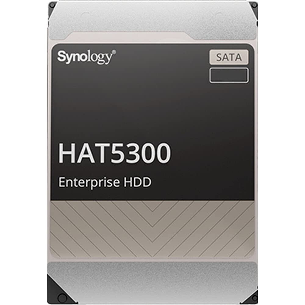 Synology HAT5300 12TB 3.5" 7200rpm SATA HDD; Designed for 24/7 environments