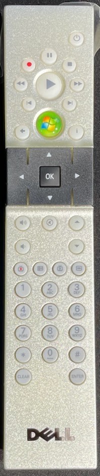 Dell Remote USB Receiver and Remitter Multi Media Remote / MR268