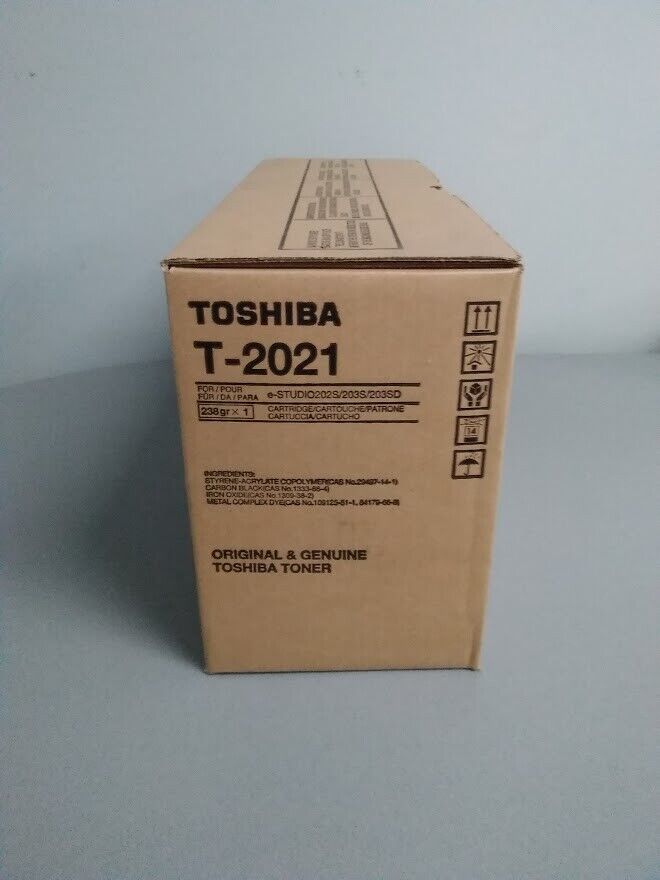 Genuine Toshiba T-2021 Black Toner Cartridge E STUDIO 202S