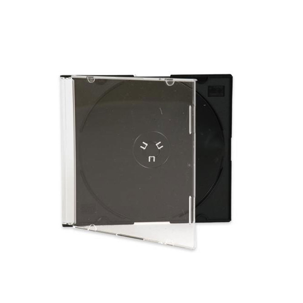 200 New single Slim CD/DVD/VCD Jewel Cases Storage Boxes 5.2mm
