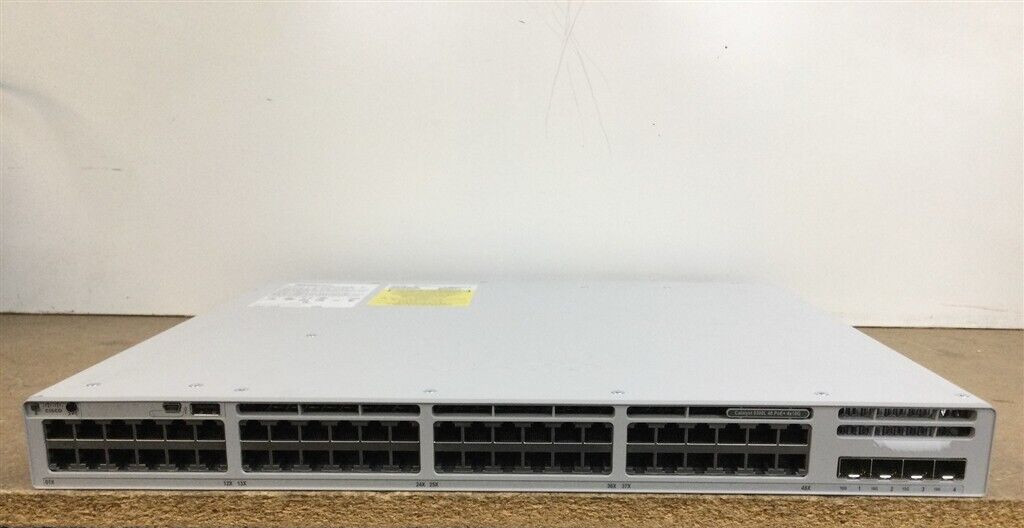 Cisco Catalyst C9300L-48P-4X-E 48 Ports, PoE+ Switch 9300L Series Single PWR