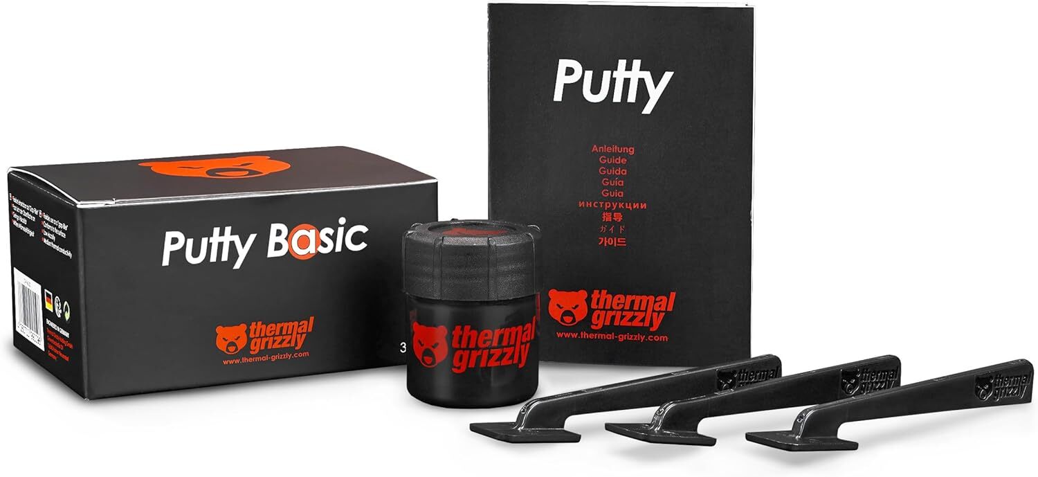 Thermal Grizzly TG Putty Basic Non-Conductive Thermal for GPU Modding TG-P-B-030
