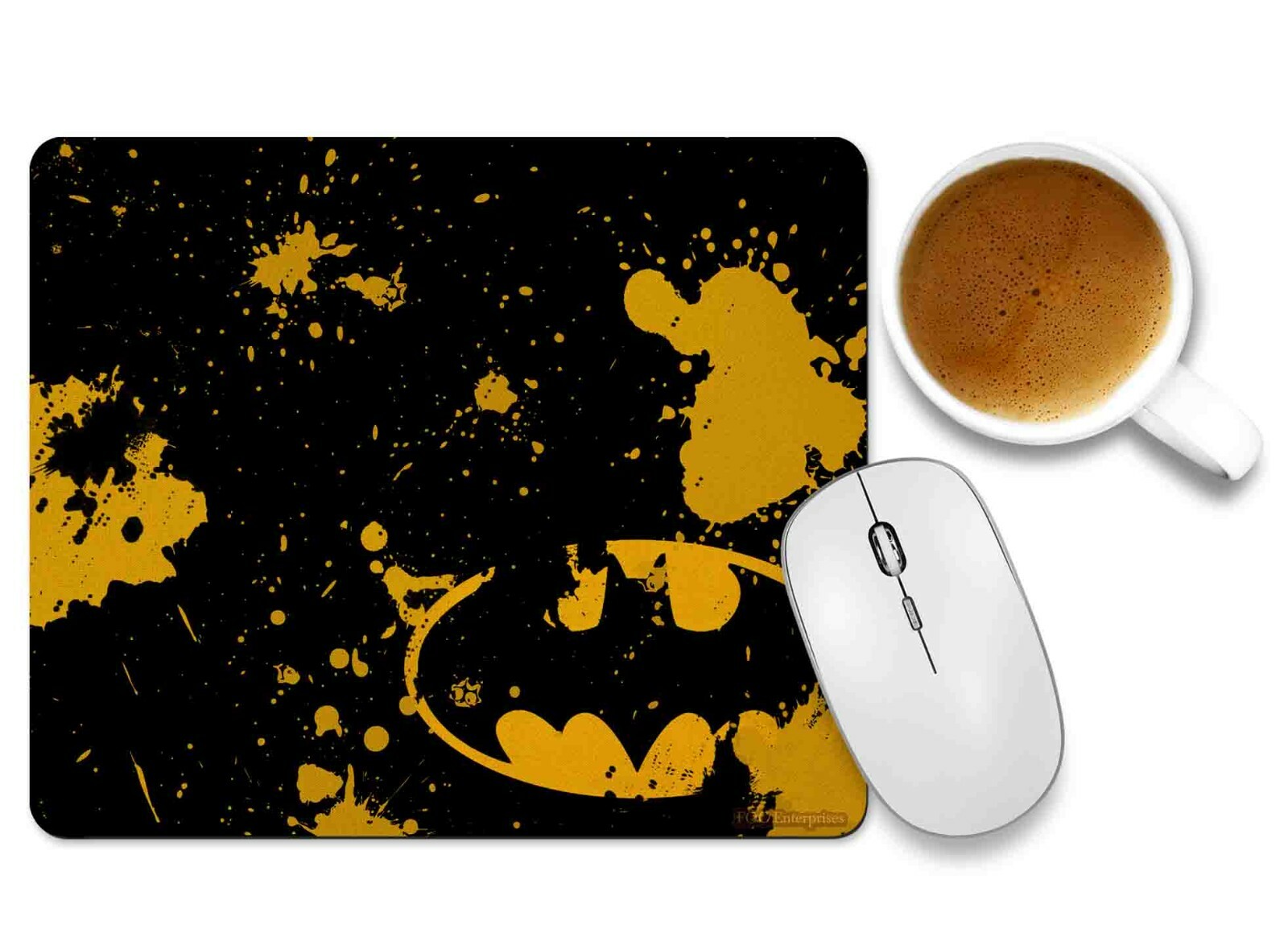 Batman Logo Symbol Mouse pad Non-Slip Rubber Base Rectangular Gaming Mousepad 