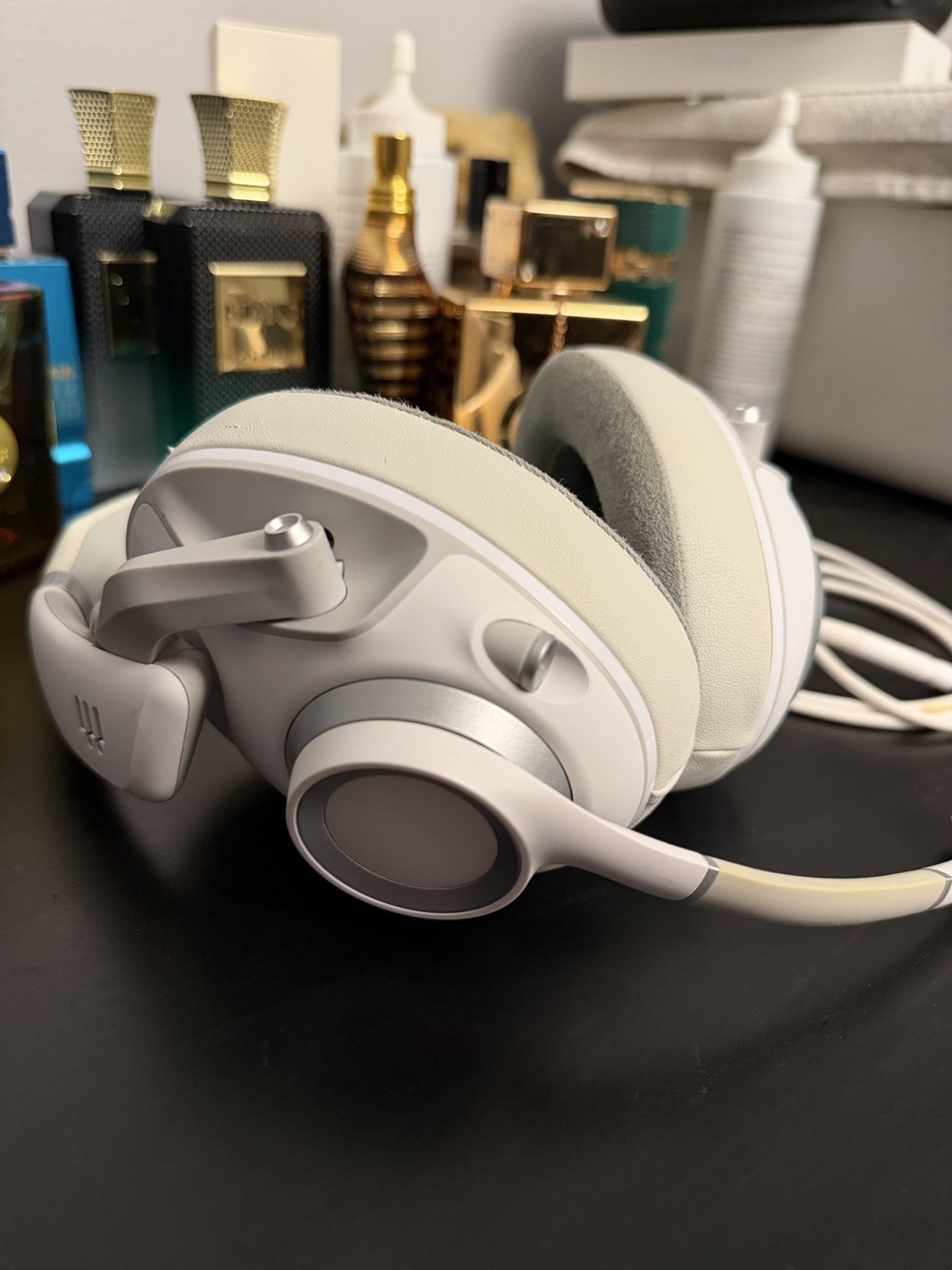 EPOS H6PRO White Gray Wired Over-Ear Headband Headset 3.5mm Jack XBOX|PS5|PC