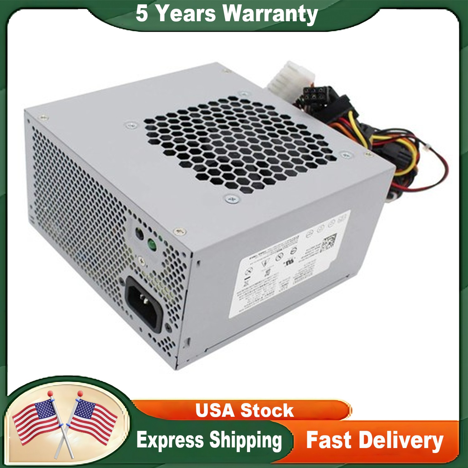 460W PSU Power Supply D460AM-03 For DELL XPS 8910 8920 8300 8500 8700 8900 R5