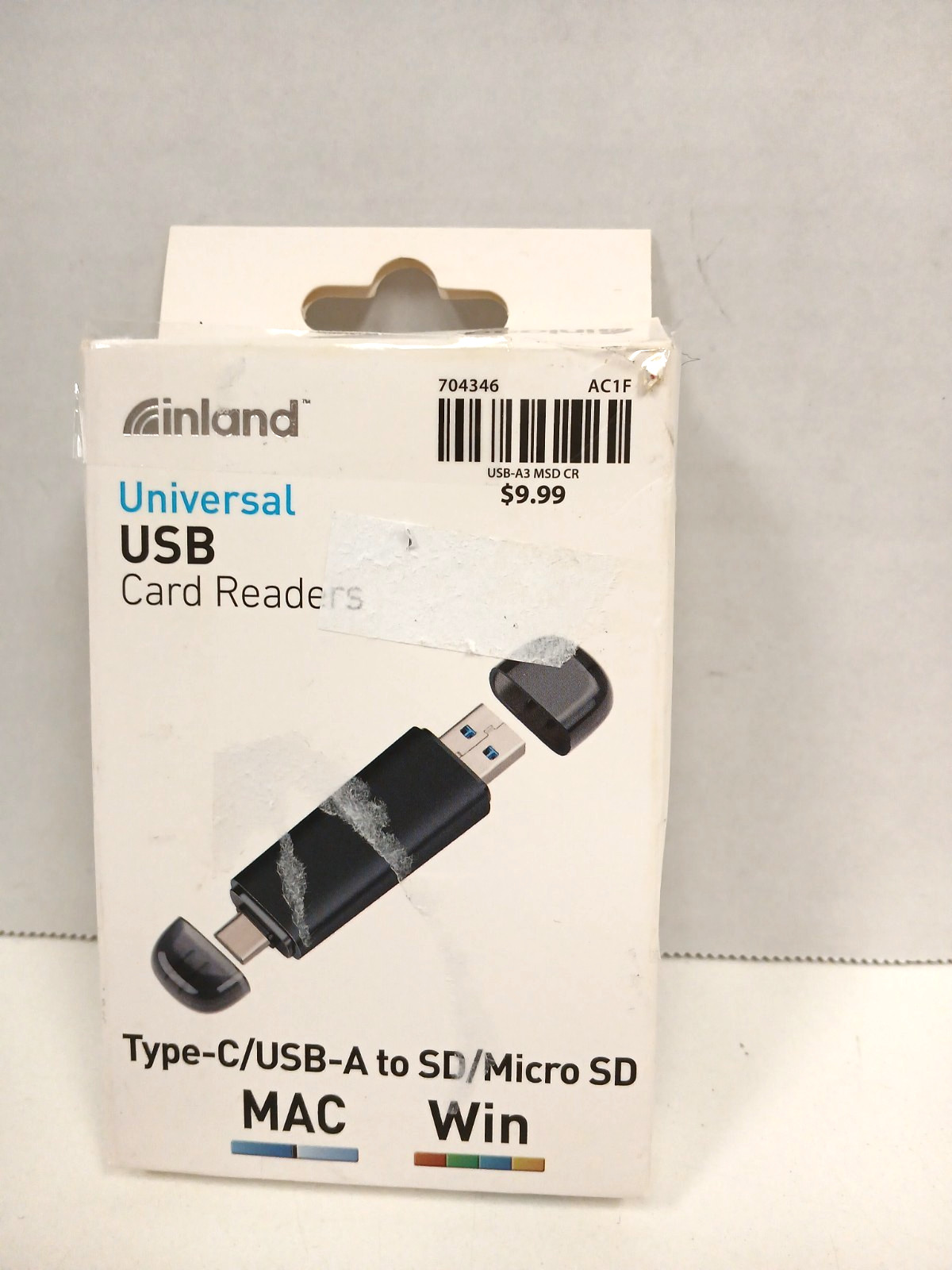 Inland Universal USB Card Reader Mac/Win