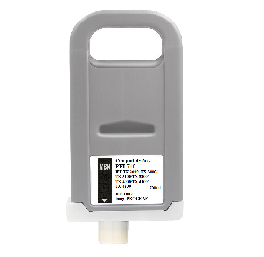PFI-710 Matte Black Ink Cartridge Fit Canon iPF TX- 2000 TX-3000 TX-3100 TX-3200