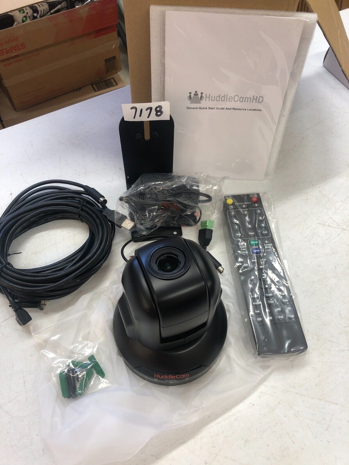 HuddleCam Video Conference Camera SKU# HC3X-BK-G2
