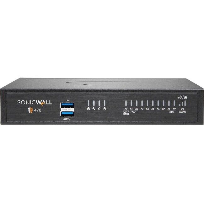 SonicWall TZ470 Network Security/Firewall Appliance 02SSC2829