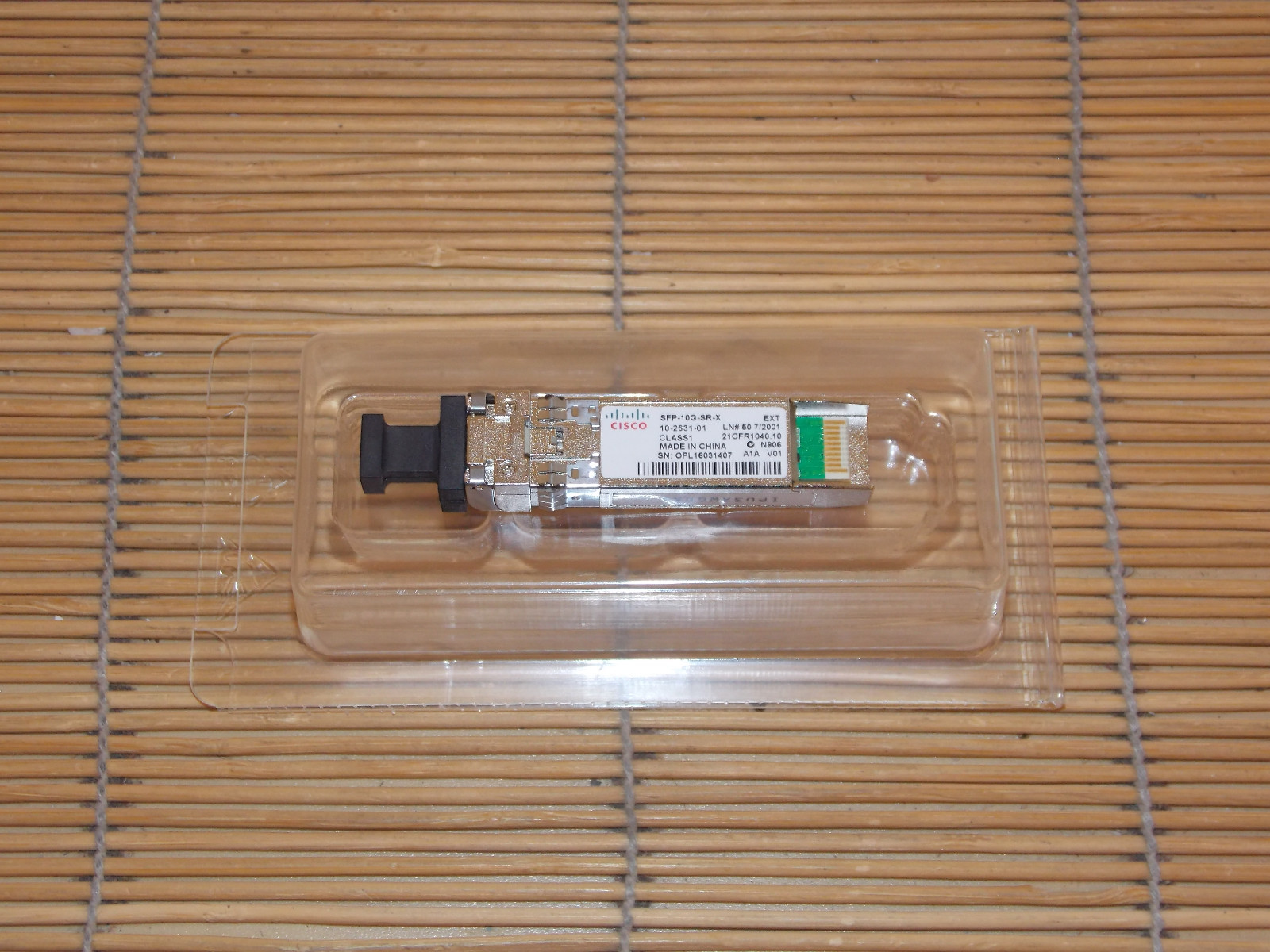 NEW Cisco in Opnext case SFP-10G-SR-X version 1 10-2631-01 SFP+ New 