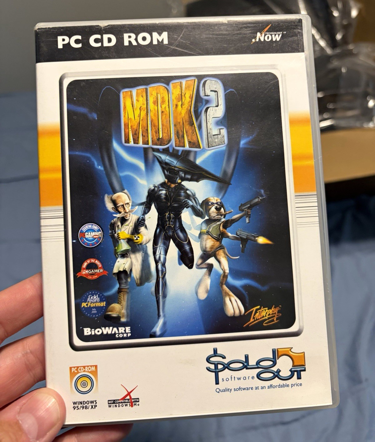 MDK 2 PC Game CD-ROM for Windows 95/98/XP, English