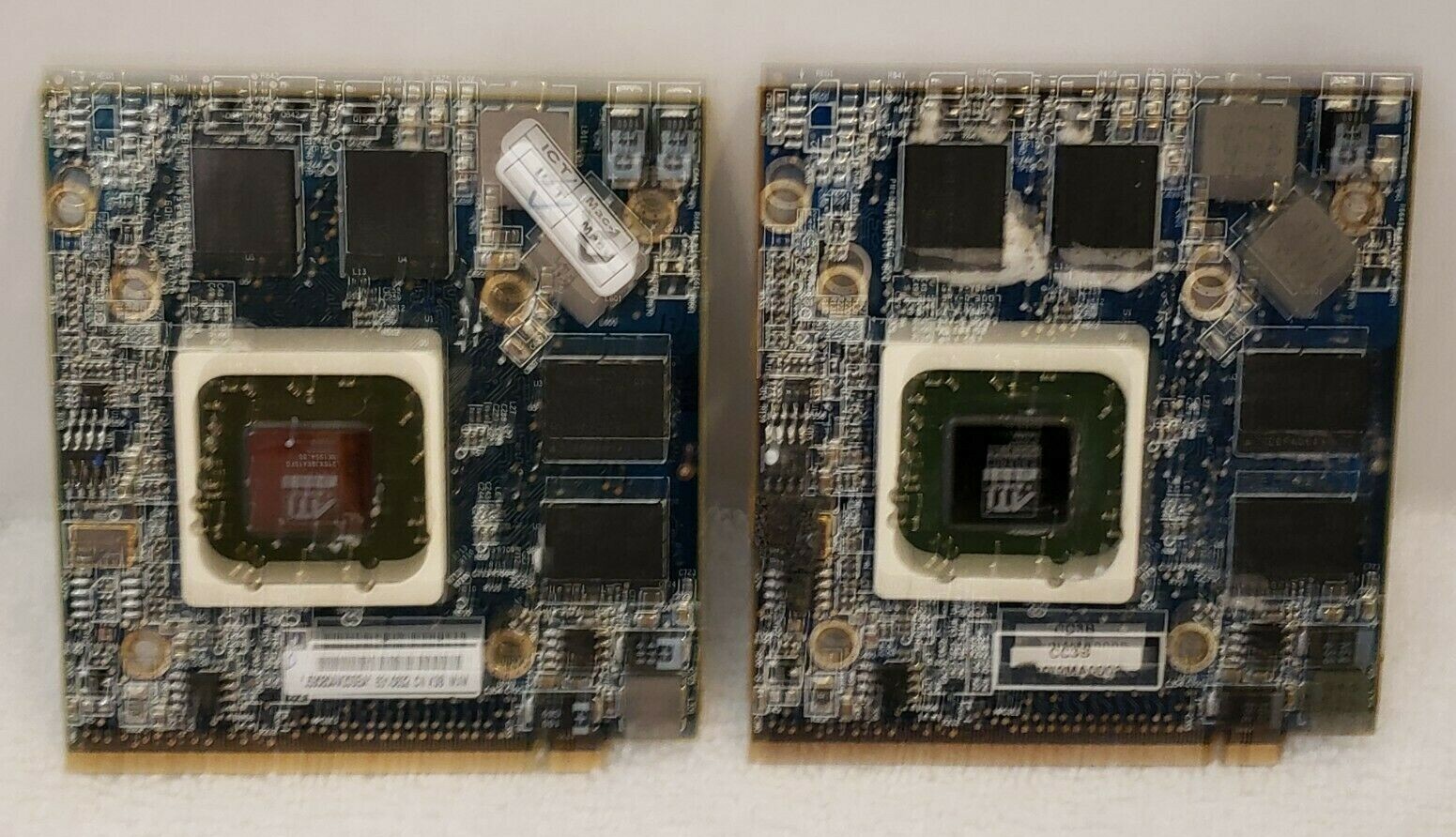 2x Apple iMac A1224 A1225 GPU Card 109-B22553-11 109-B22531-10 128MB 256MB Untes