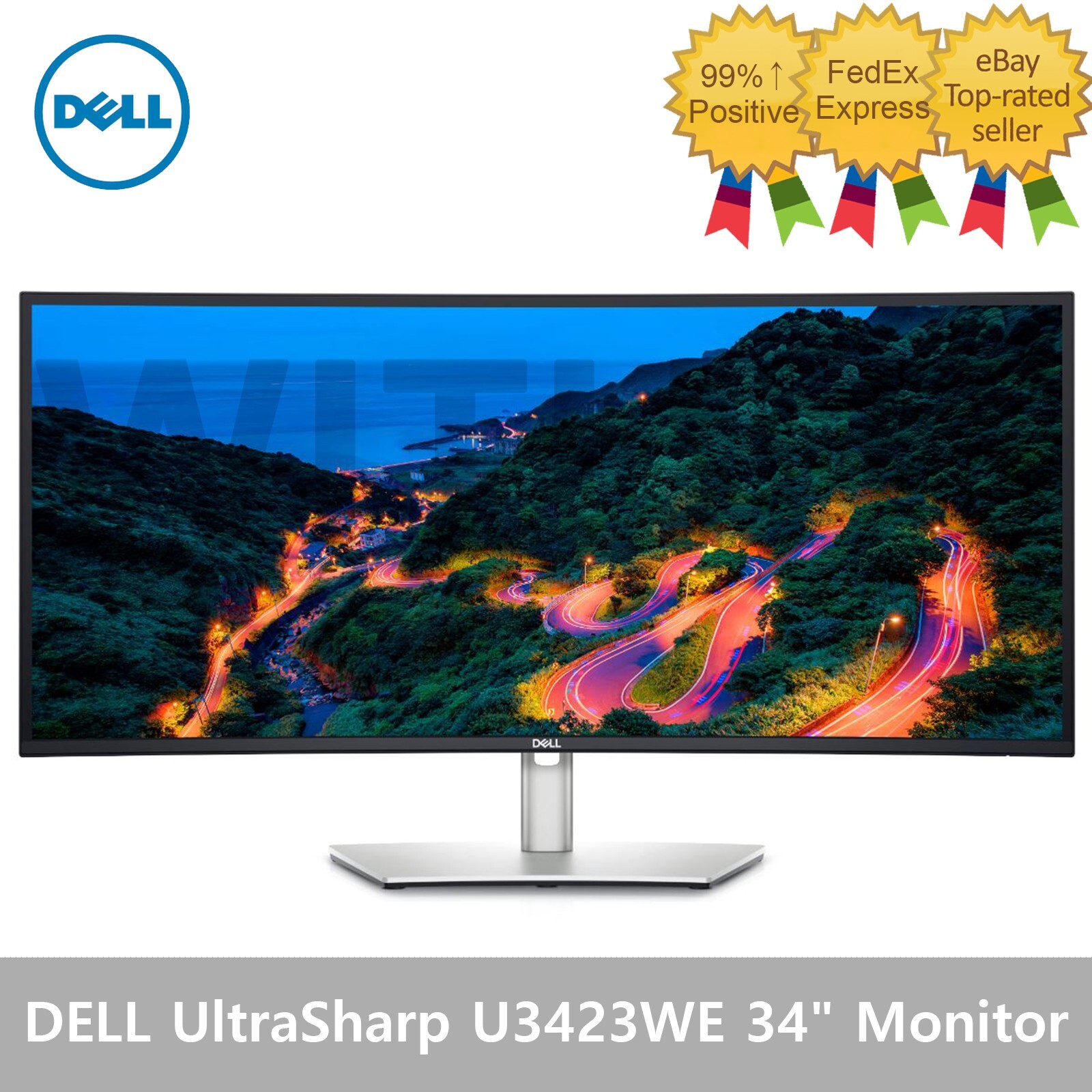 DELL UltraSharp U3423WE 34" Curved Monitor - Tracking