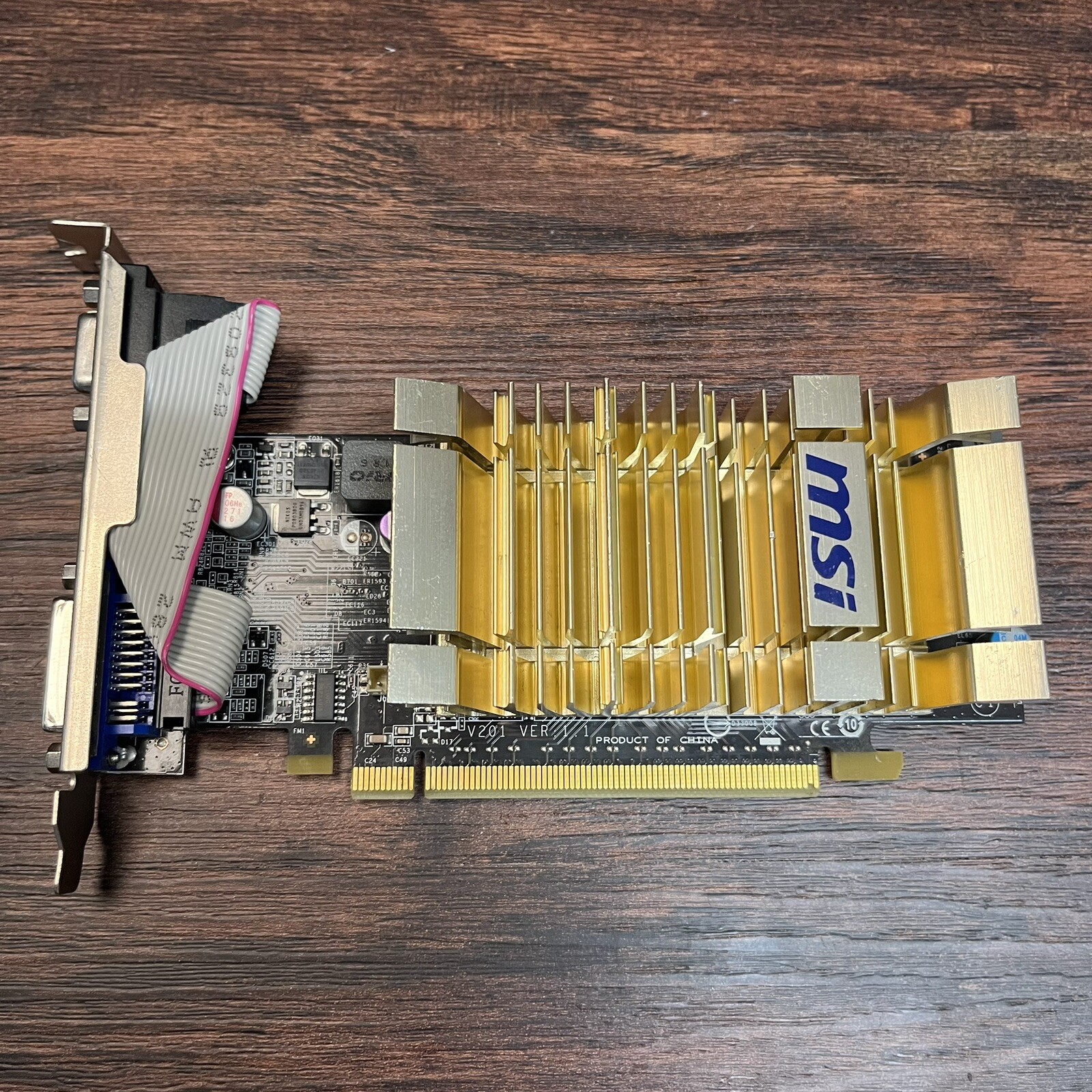 MSI GeForce 210 512MB PCI-e Video Card VGA DVI HDMI Tested Quick Shipping