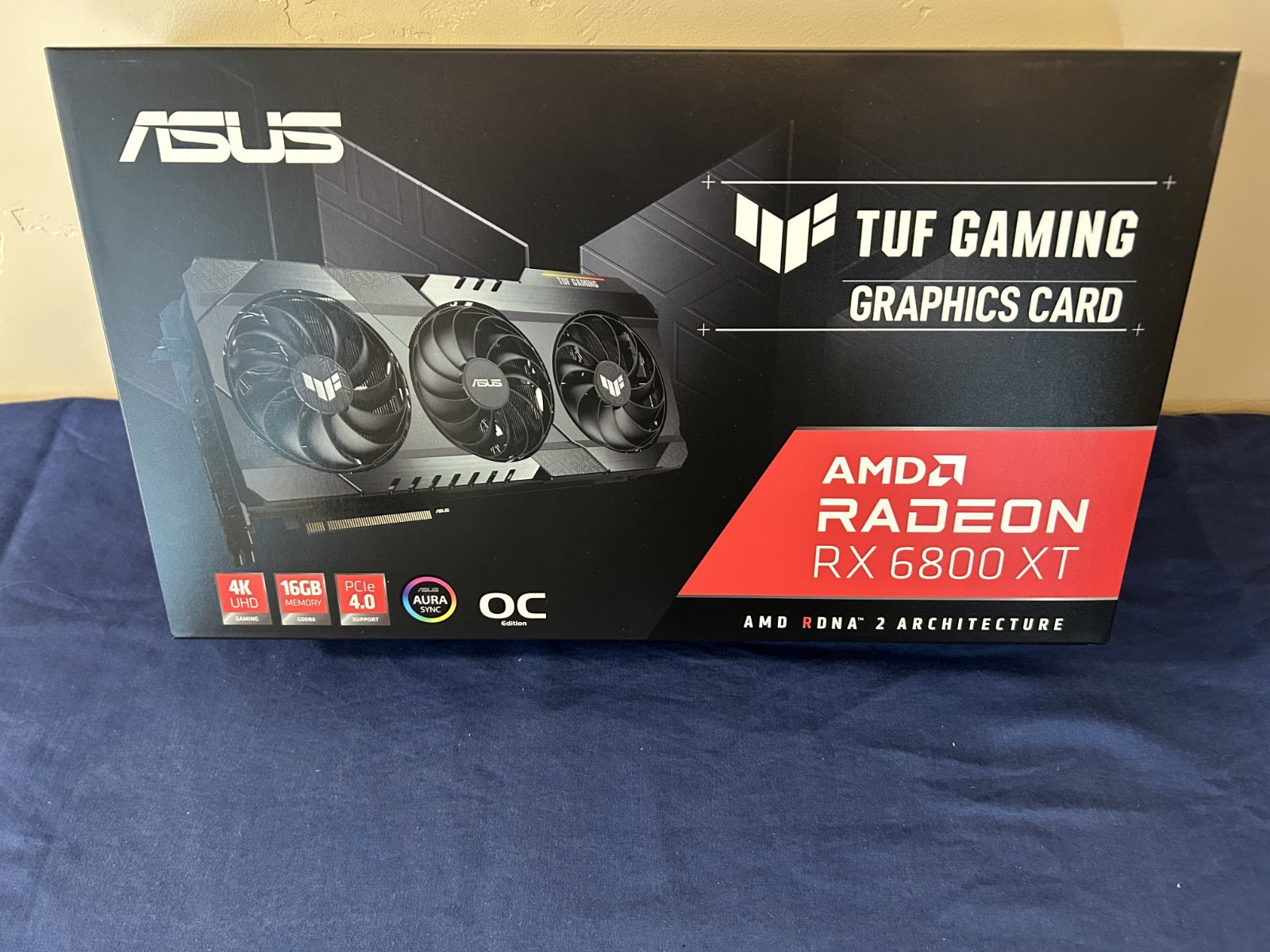 ASUS TUF Gaming Radeon RX 6800 OC 16GB GDDR6 Graphics Card