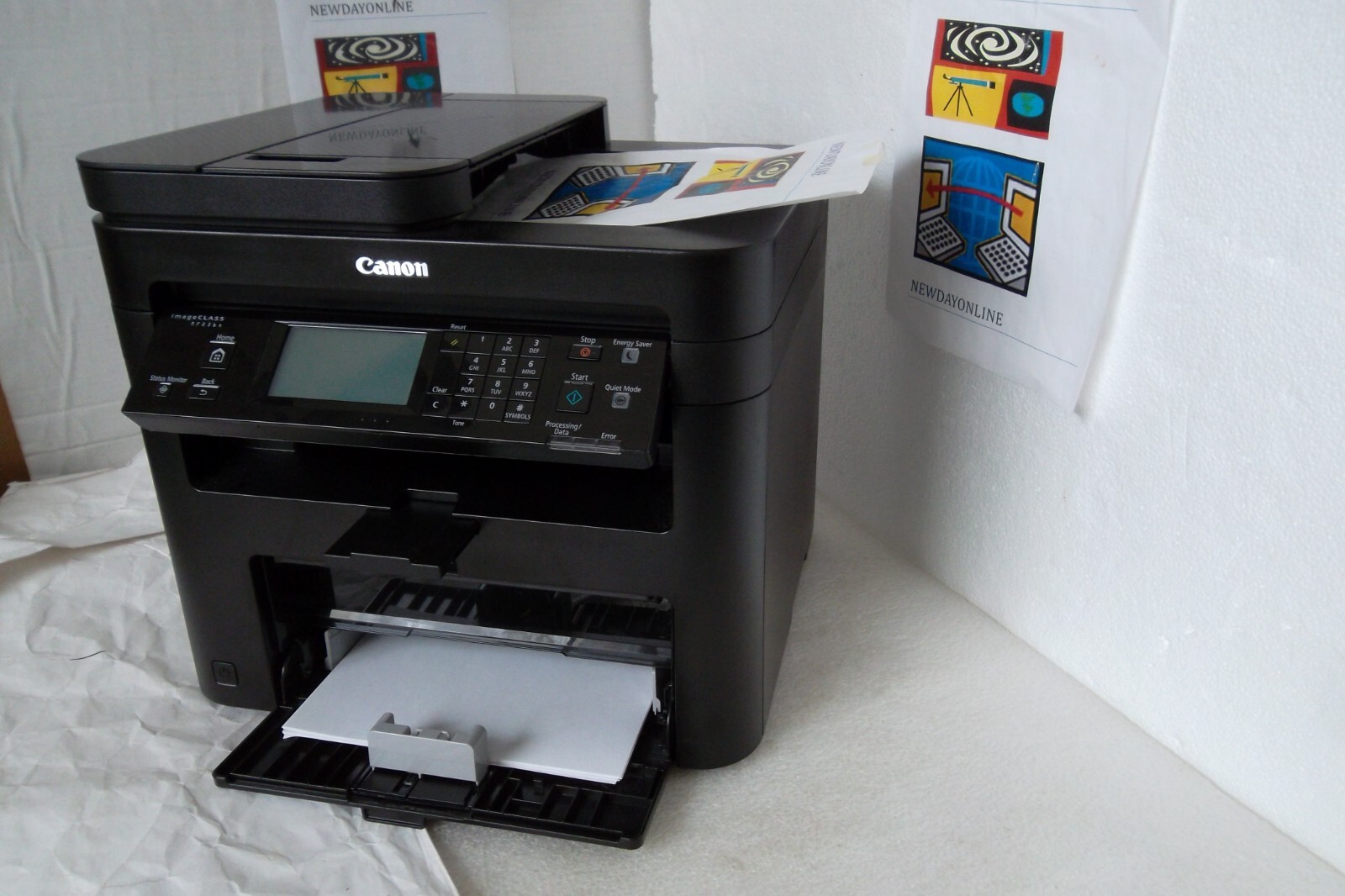 Canon ImageCLASS MF236n Printer All-in-one Mono USB LAN Fax Copy Scan 1418C036AA