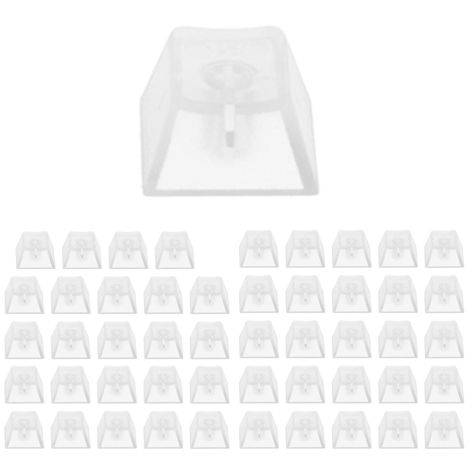 DIY R4 1U Transparent Keycaps for CHERRY MX and Clone Switches 10/50/100 Pcs 100