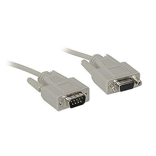 Legrand Db9 M/f Rs232 Serial Extension Cable With Two Male Db25 Connectors Beige