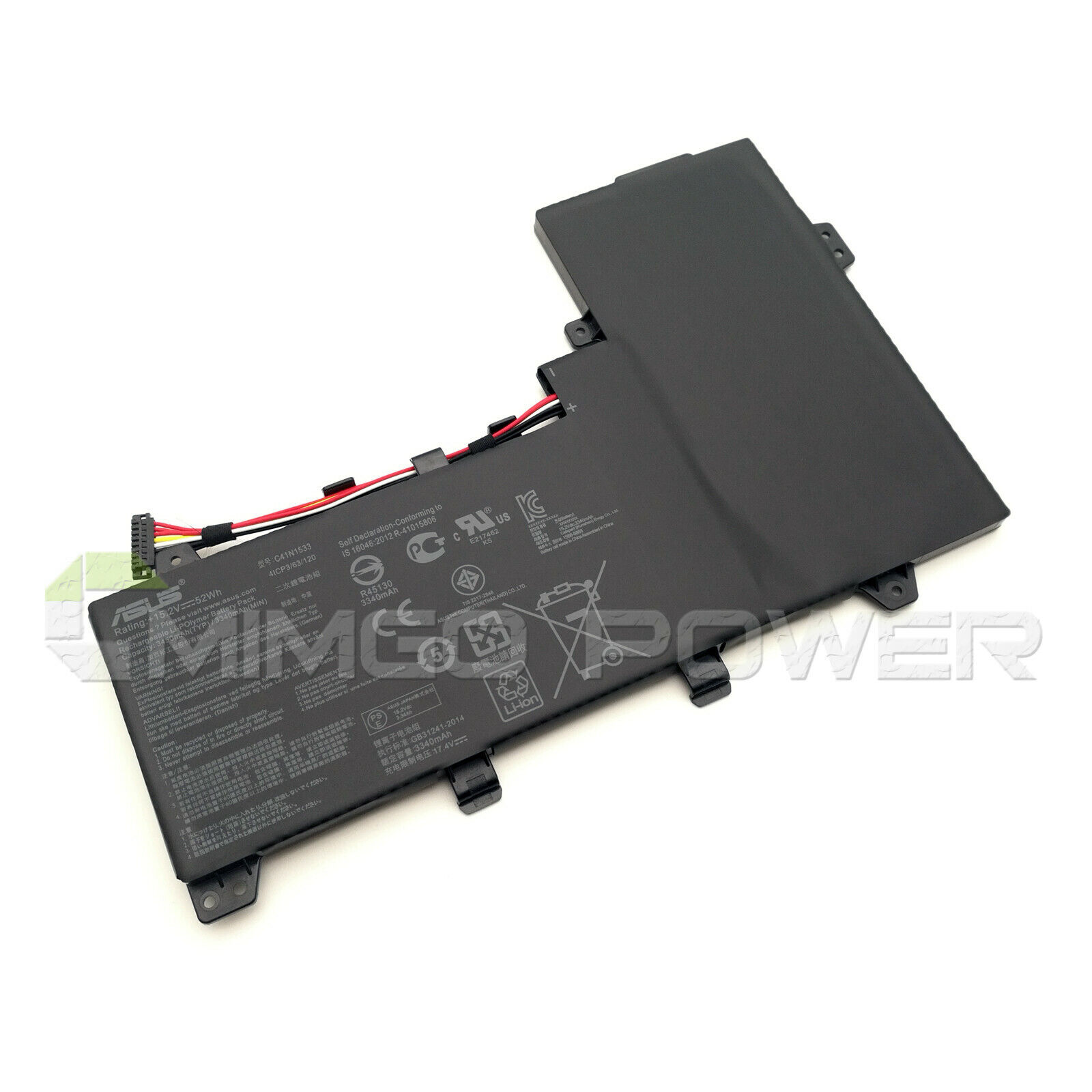 New Genuine C41N1533 Battery for Asus ZenBook Flip UX560UX UX560UQ Q534U Q524U 