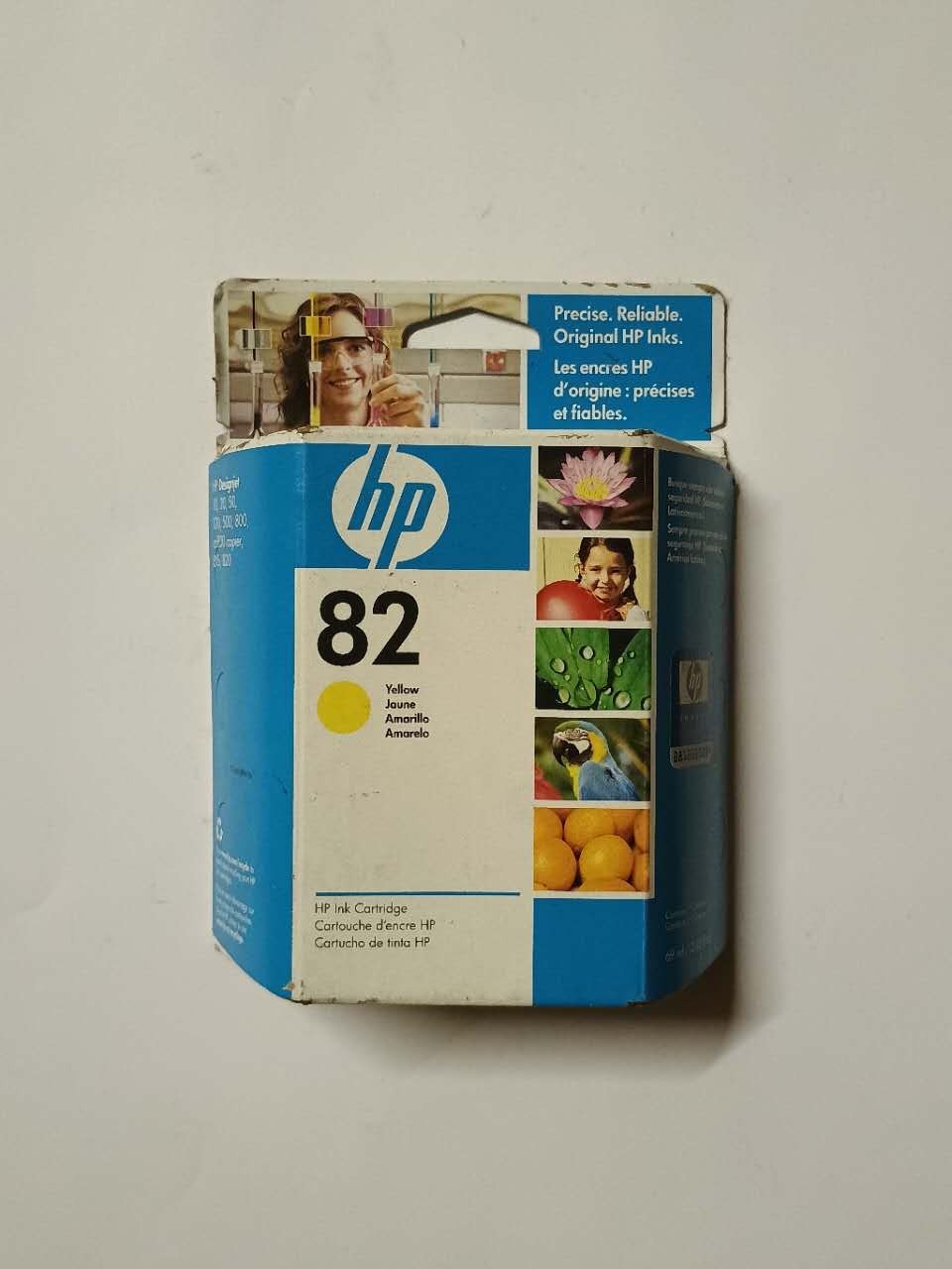 Genuine HP 82 YELLOW Ink Cartridge Sealed EXP: 02/2011
