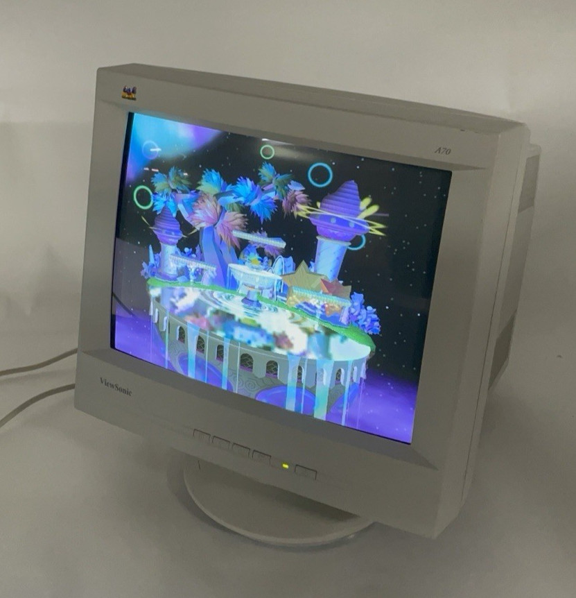 Viewsonic A70 17” VGA CRT  Monitor 1280 x 1024 85hz Tested