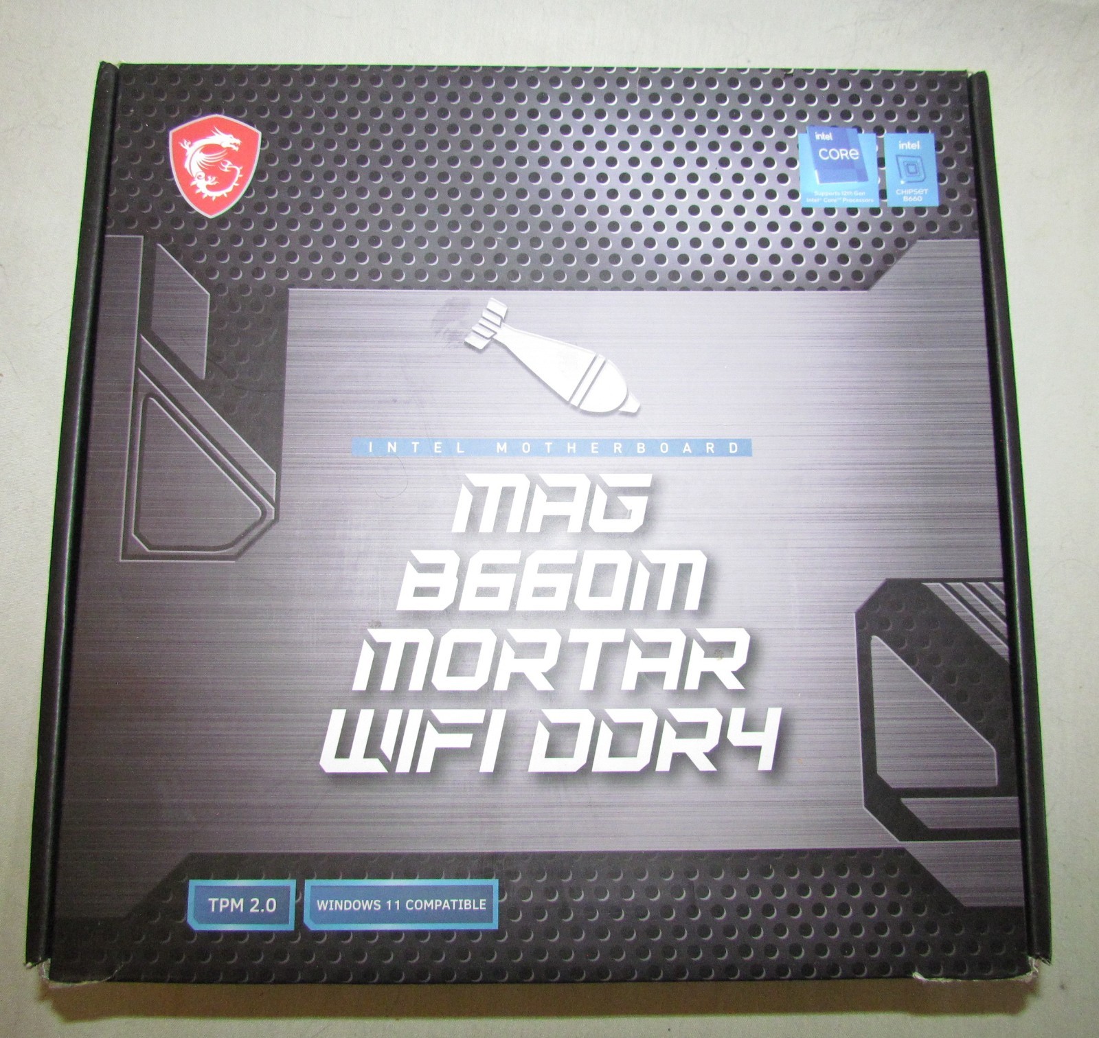 MSI MAG B660M MORTAR WIFI DDR4 Intel LGA1700 MicroATX 4-DIMM M.2