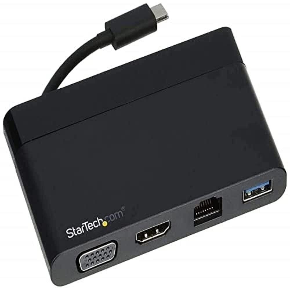 StarTech.com USB C Multiport Adapter with HDMI, VGA, Gigabit Ethernet & USB 3...